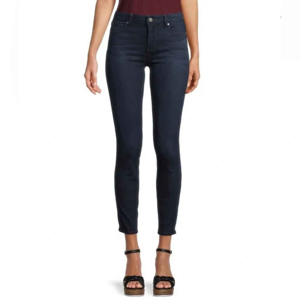 Paige Verdugo Ankle Mid Rise Jeans  in Dark Indigo Size 29